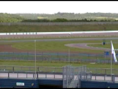 Peugeot 205 T16 Evo2 Rally car at rockingham FCS 09