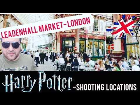 Leadenhall Market London - Walking Tour | Harry Potter Shooting Locations | London Walk  Travel Vlog
