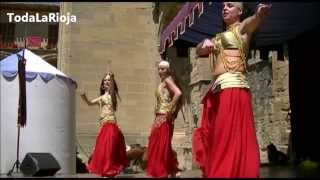 preview picture of video 'Jornadas Medievales de Briones - La Rioja - Baile de las Nazaríes 2013'