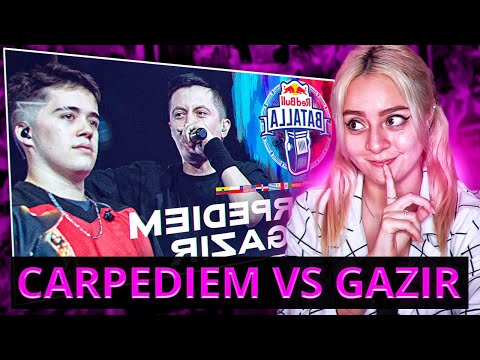 REACCIONO A LA BATALLA DE ''CARPEDIEM VS GAZIR'' 🇪🇸 🇨🇴 en RED BULL INTERNACIONAL 2022 🔥