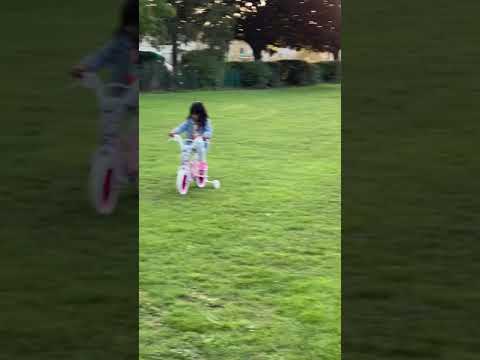 Nirob and Naba cycling first time..at London