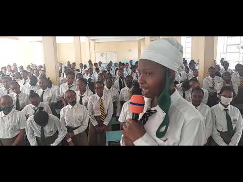 Gitwe Girls Maths talk and career day with #khuzaschooloflife | #coachaj