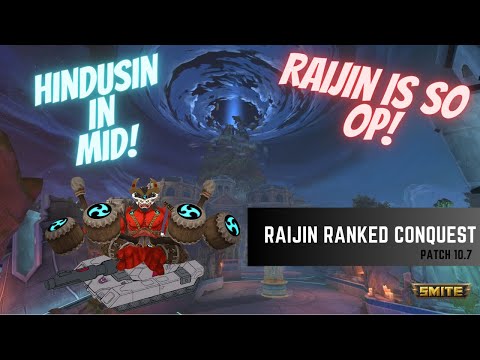 Just Pick Raijin And Win Smite Ranked Conquest