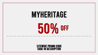 MyHeritage Discount Code 2025 May