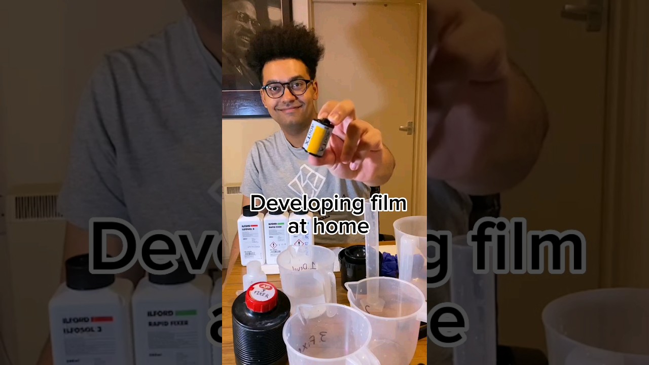 Developing your own film at home is very easy #analogphotography #filmphotography #35mm
