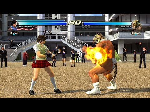 397_2 Asuka y Alisa ( Uchiha x24 ) vs (G4yGrab-me) King - Tekken Tag 2 Online