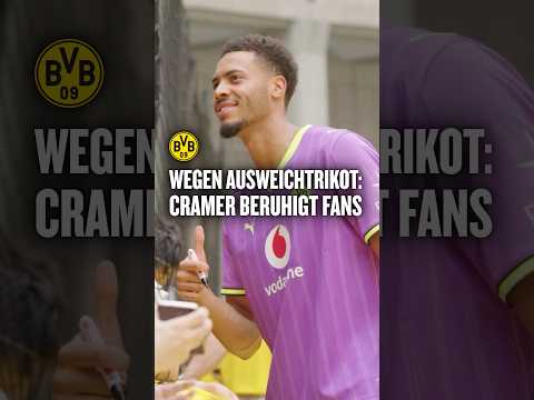 Video Thumbnail: Lila BVB-Trikot? Cramer beruhigt Fans: "Nur, wenn wir gegen Dresden oder Aachen spielen" | Dortmund
