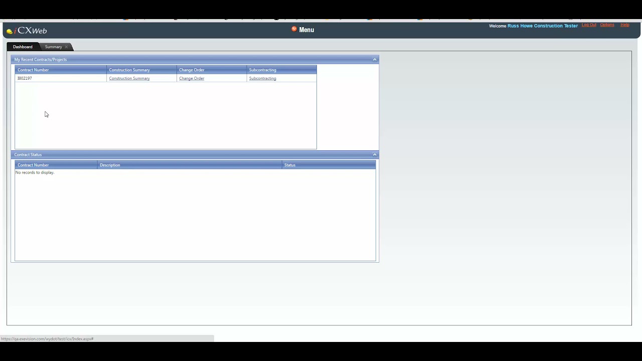 Construction Summary