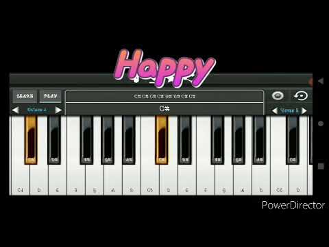 Happy birthday piano song//happy birthday piano notes//Lomash Patel//cg piano song