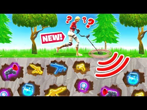 METAL DETECTING FOR LOOT (Fortnite) Video