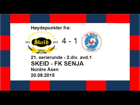 Høydepunkter og intervjuer fra Skeid - FK Senja 20.09.2015