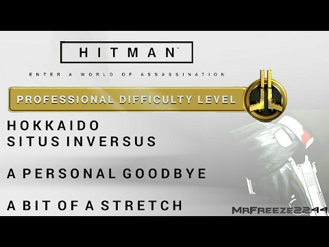HITMAN - Hokkaido - A Personal Goodbye & A Bit of a Stretch - Professional Difficulty