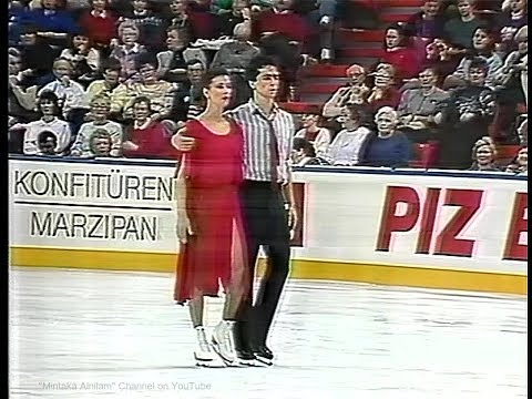 Isabelle and Paul Duchesnay 1990 Worlds - Free Dance "Missing"  (Halifax)
