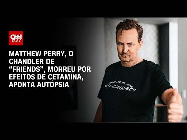 Último post de Matthew Perry nas redes sociais foi foto dentro de piscina