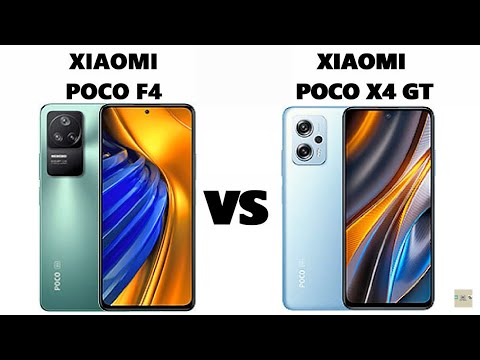 Xiaomi Poco F4 vs Xiaomi Poco X4 GT