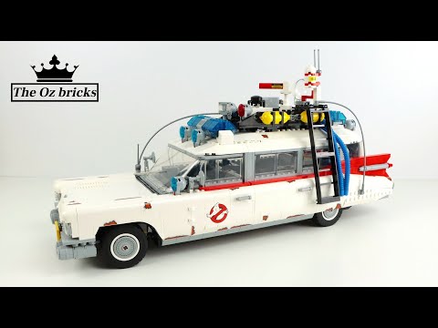 LEGO Icons Ghostbusters ECTO-1 10274 - speed build review