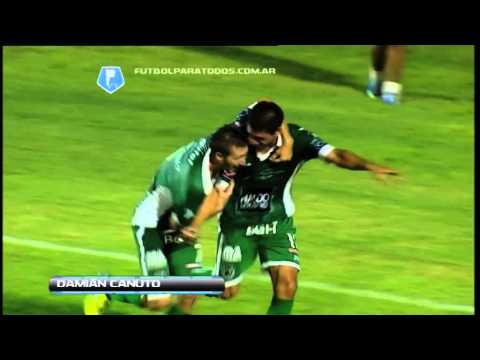 Gol de Canuto. Sarmiento 3 Talleres 0. Fecha 22. Torneo Primera B Nacional. Fútbol Para Todos