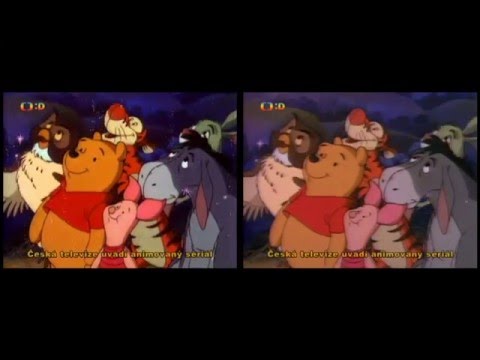 2v1 verze znělky Medvídek Pú / 2in1 versions of The New Adventures of Winnie the Pooh - ČESKY