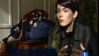 Cristina Pato en el Telediario de TVE