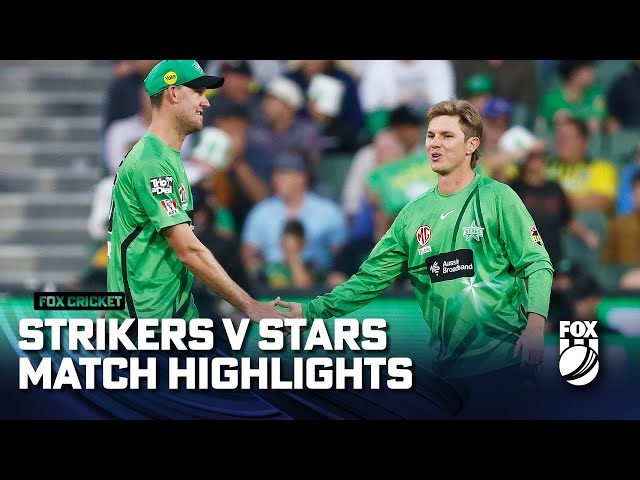Melbourne Stars vs Adelaide Strikers – Match Highlights | 12/01/2023 | Fox Cricket