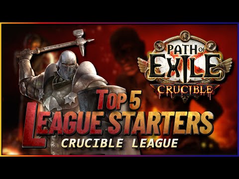 PoE 3.21 - Top 5 League Starter Builds | Crucible League