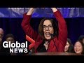 Midterm Elections: Oregon governor Kate Brown celebrates victory