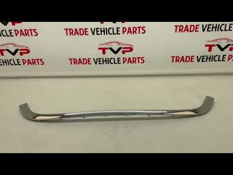 Fits Mini Cooper / One 2011-2014 Front Bumper Upper Grille Chrome Trim Fits Aero Too video