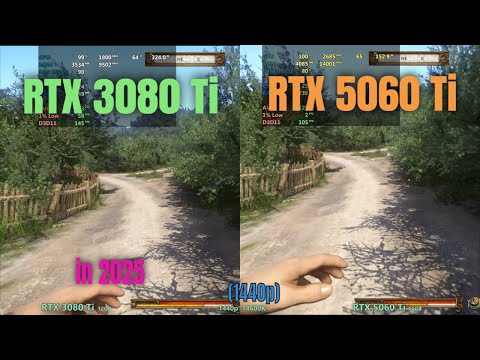RTX  3080 Ti vs RTX 5060 Ti in 2025