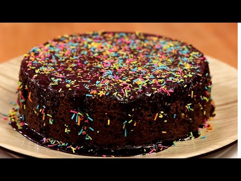 Sooji chocolate cake | Eggless chocolate cake without oven | Chocolate sooji cake in kadahi