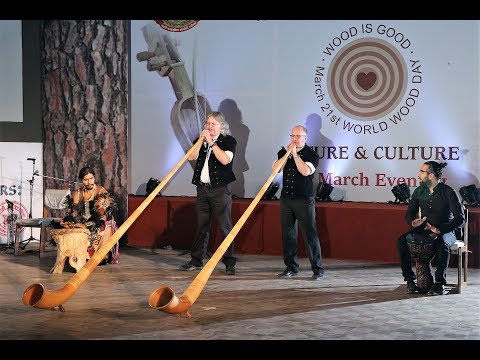 2016 World Wood Day Concert - Alphorn Experience (Switzerland)