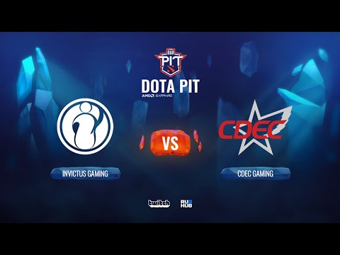 Invictus Gaming vs CDEC Gaming, Dota Pit China, bo3, game 3 [Lex & 4ce]