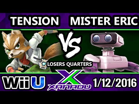 S@X 132 - Arc | Tension (Fox) Vs. HE | Mister Eric (R.O.B.) SSB4 LS - Smash Wii U - Smash 4