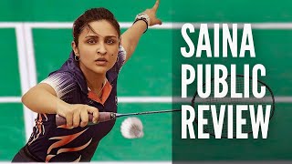 Saina Public Review | Parineeti Chopra | Saina Nehwal Biopic | First Day Review | Filmfare