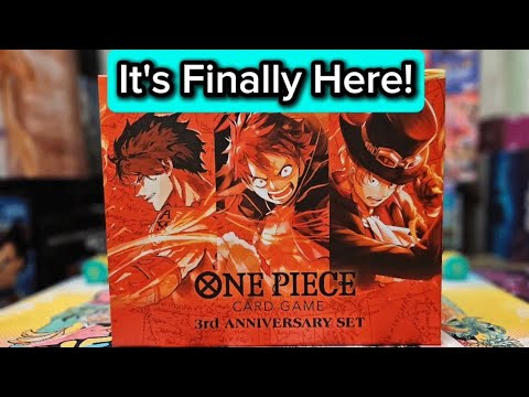 One Piece 3rd Anniversary Set Opening! Gorgeous Cards!