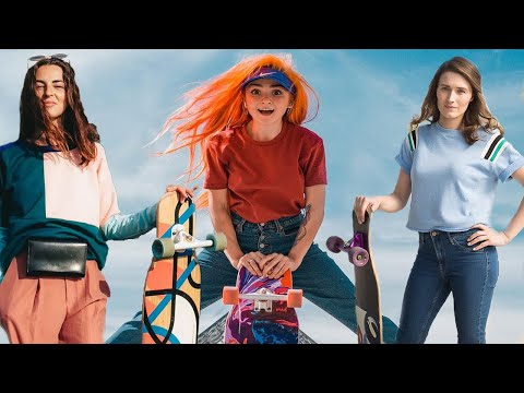 Longboard dancing - Kate Voynova, Katarzyna Hajdan, Dasha Mikheeva, Еlizabet