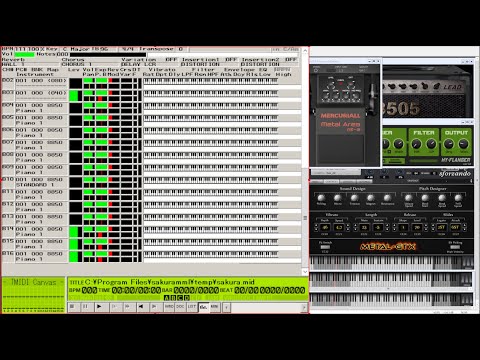 THUNDER FORCE Ⅳ  Stranger ～ Neo Weapon ～ War Like Requiem [MIDI SD-80 + VST]