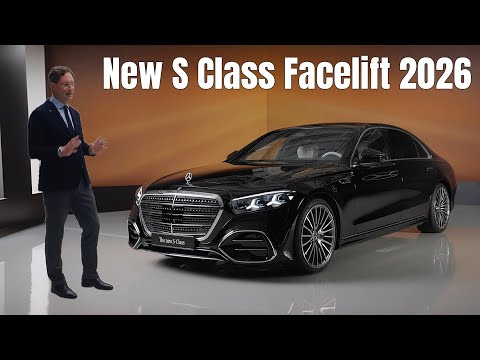 New Mercedes S Class facelift (2026) officially revealed - World Premiere
