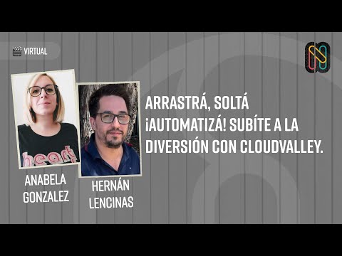 Arrastrá, Soltá ¡Automatizá! Subíte a la Diversión con CloudValley.