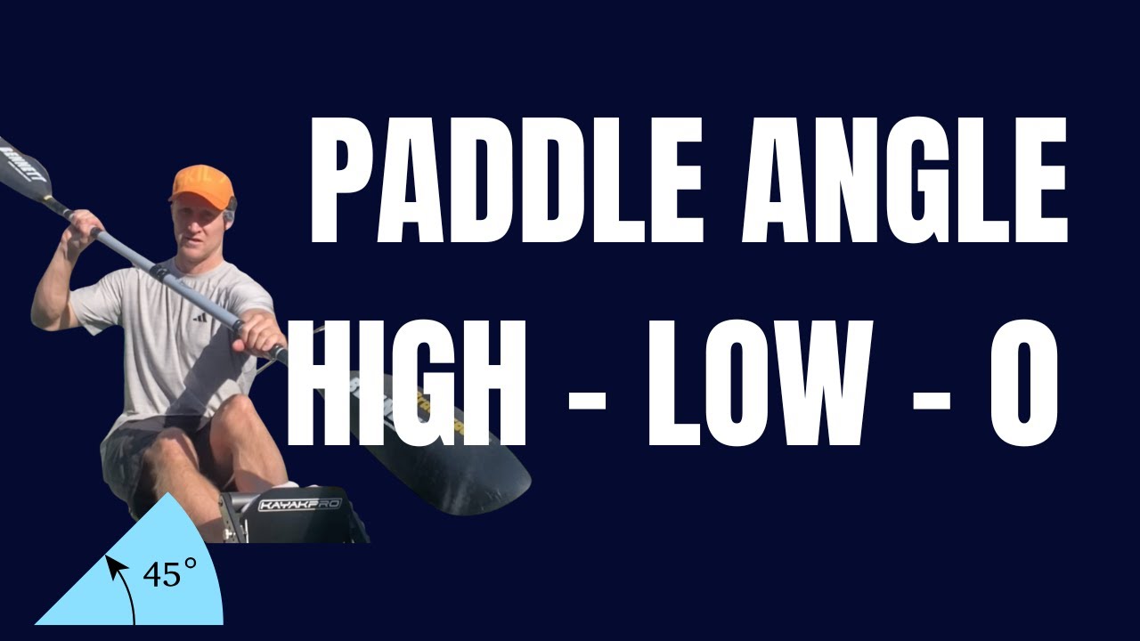 Optimising paddle angle set up and how it affects paddling technique Surfski or kayak