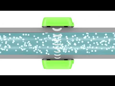 Ultrasonic Sludge Density Meter (ENV200-C) measuring principle