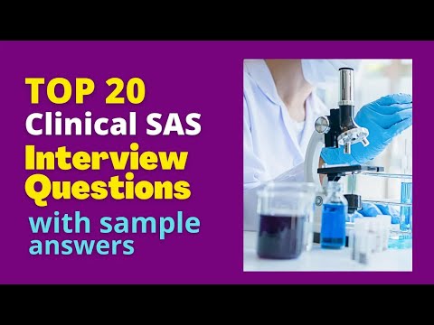 Clinical SAS Interview Questions and Answers  for 2025