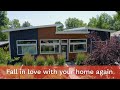 Virginia Village home amazing curb appeal upgrade! Mid-Century Modern James Hardie | Bellwether