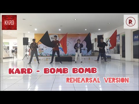 KARD (카드) - Intro + Bomb Bomb (밤밤) Remix Dance Cover By RISIN Rehearsal Vesion