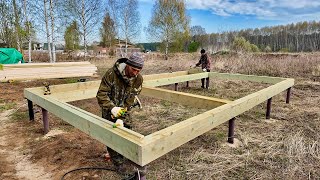 Inexpensive House in 3 Days. Full Construction Process