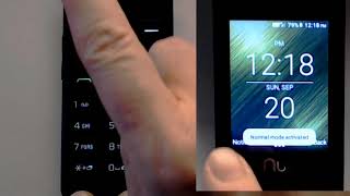 Nuu F4L - Setting Phone To Vibrate Mode