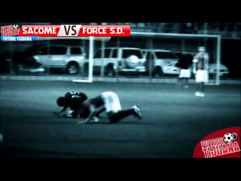 SACOME TIJUANA VS FC FORCE SAN DIEGO ( PARTIDO AMISTOSO ESPECIAL ) ROMERO MANZO