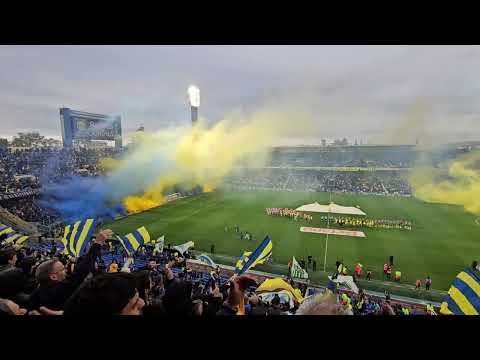 "Recibimiento a Rosario Central vs Argentinos Junior Clausura 2026" Barra: Los Guerreros &bull; Club: Rosario Central &bull; País: Argentina