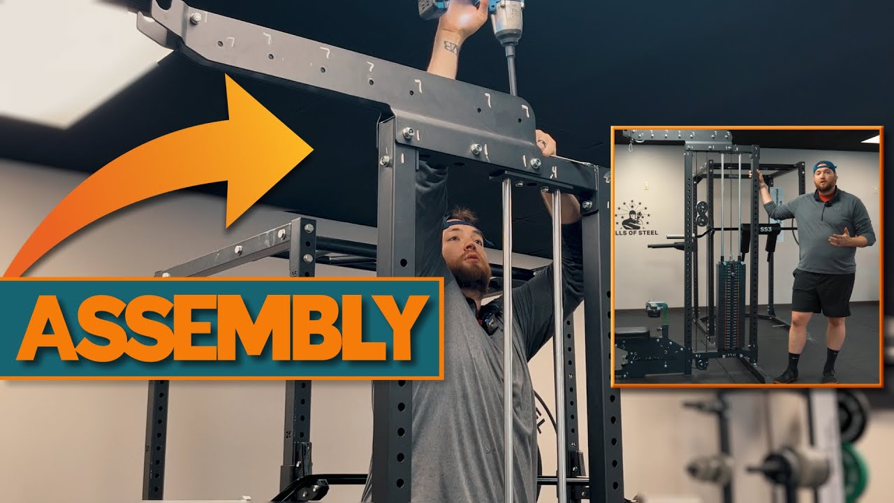 Lat Pulldown Low Row Machine Assembly Instructions