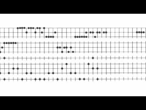 Xenakis Psappha pt. 2 of 2 score video with audio