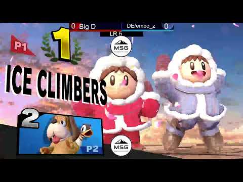 embo_z (Duck Hunt) vs Big D (Ice Climbers) - Grandslam #12